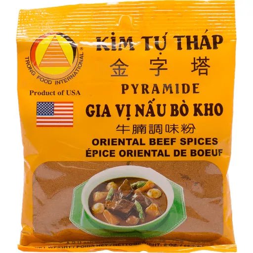 Pyramide Gia Vi Nau Bo Kho Oriental Beef Spice 2 oz - A&E Foodstore