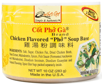 Quoc Viet Chicken Pho Soup Base, Pho Ga 10 oz - A&E Foodstore