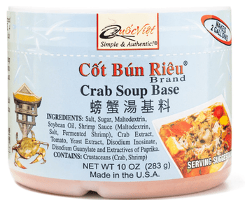 Quoc Viet Crab Soup Base, Cot Bun Rieu 10 oz - A&E Foodstore