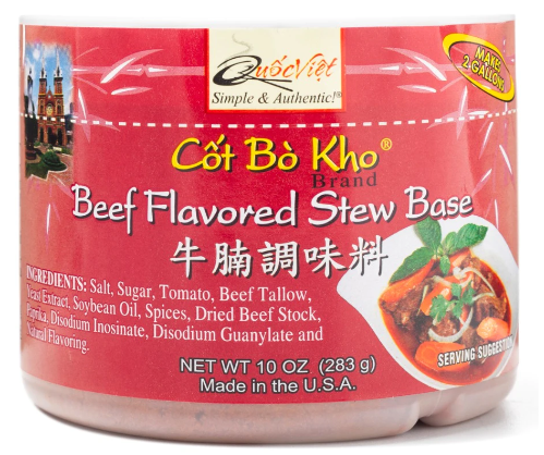 Quoc Viet Vietnamese Beef Stew Base 10 oz - A&E Foodstore