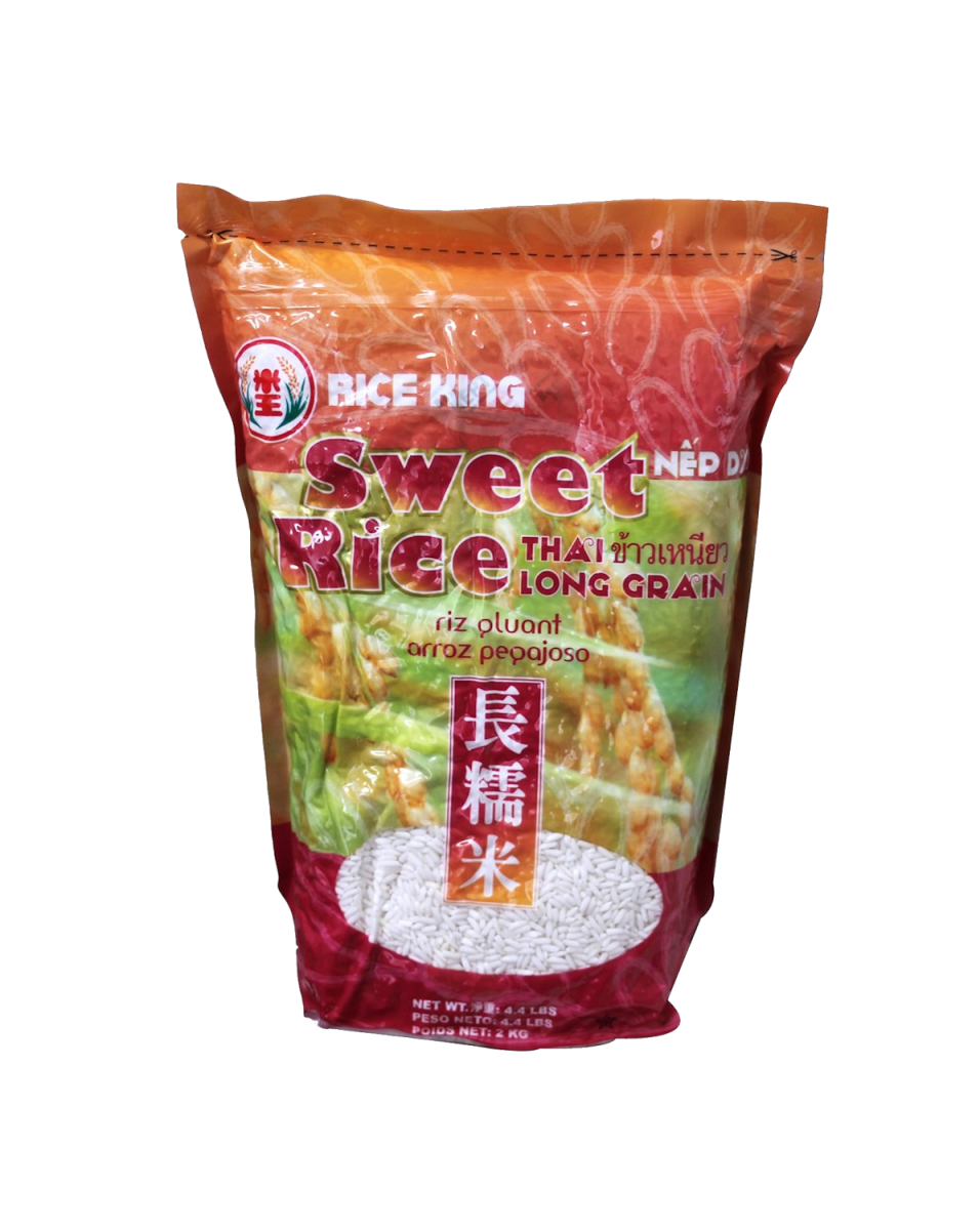 Rice King Thai Sweet Long Grain Rice Bag 4.4 lb - A&E Foodstore