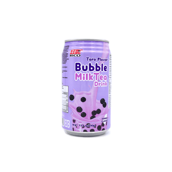 Rico Boba Bubble Milk Tea Drink Taro Flavor 12.3oz - A&E Foodstore