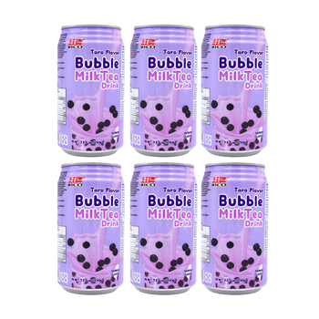 Rico Boba Bubble Milk Tea Drink Taro Flavor 12.3oz - A&E Foodstore