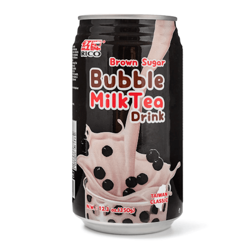 RICO Bubble Brown Sugar Milk Tea Drink 12.3oz - A&E Foodstore
