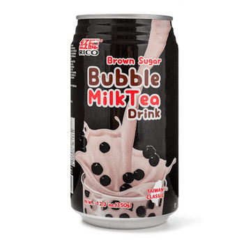 RICO Bubble Brown Sugar Milk Tea Drink 12.3oz - A&E Foodstore