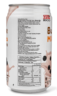 Rico Bubble Milk Tea Drink 12.3 oz - A&E Foodstore