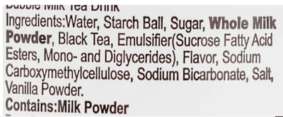 Rico Bubble Milk Tea Drink 12.3 oz - A&E Foodstore