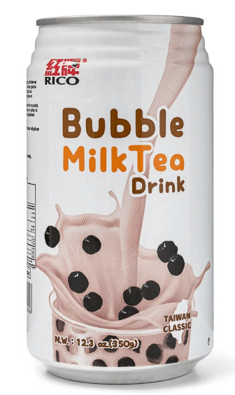 Rico Bubble Milk Tea Drink 12.3 oz - A&E Foodstore