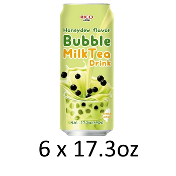 RICO BUBBLE MILK TEA DRINK HONEYDEW FLAVOR 17.3oz - A&E Foodstore
