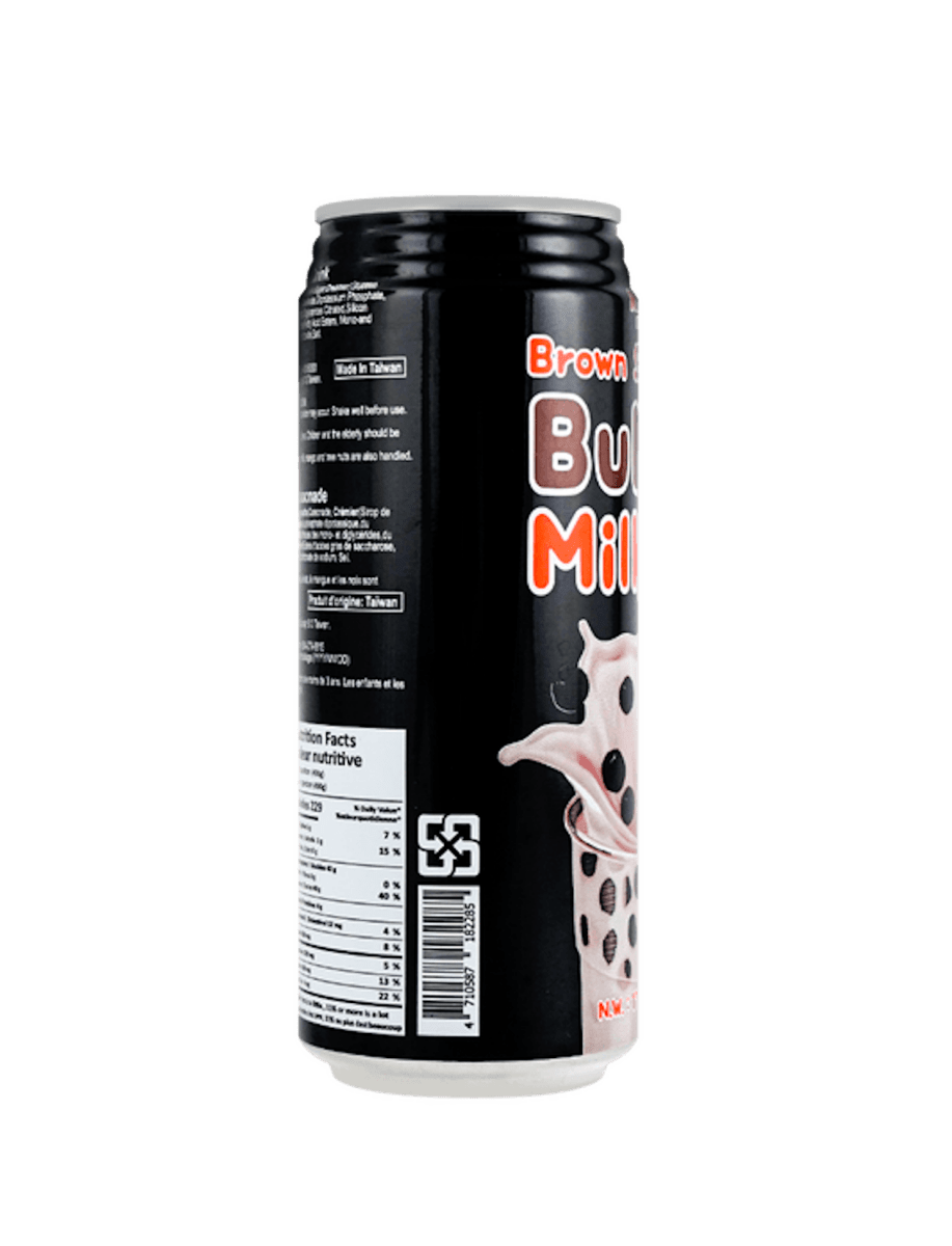 RICO Milk Tea with Boba Brown Sugar Flavor 17.3oz - A&E Foodstore