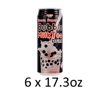RICO Milk Tea with Boba Brown Sugar Flavor 17.3oz - A&E Foodstore