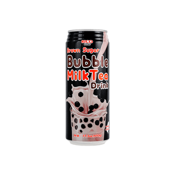 RICO Milk Tea with Boba Brown Sugar Flavor 17.3oz - A&E Foodstore