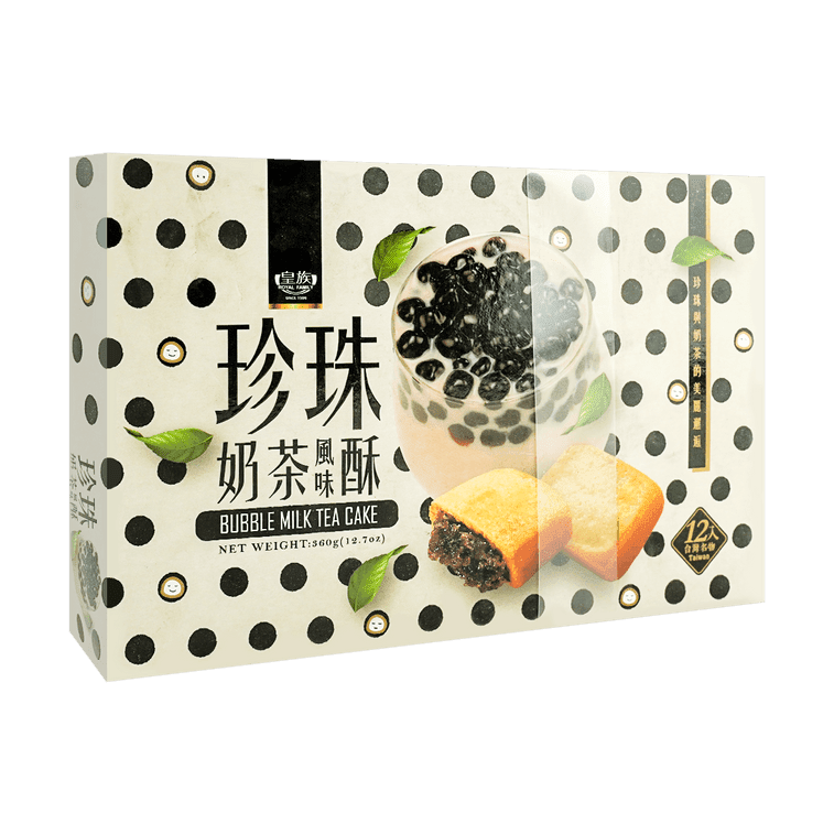 Royal Family Bubble Milk Tea Cake 360g - A&E Foodstore