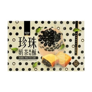Royal Family Bubble Milk Tea Cake 360g - A&E Foodstore