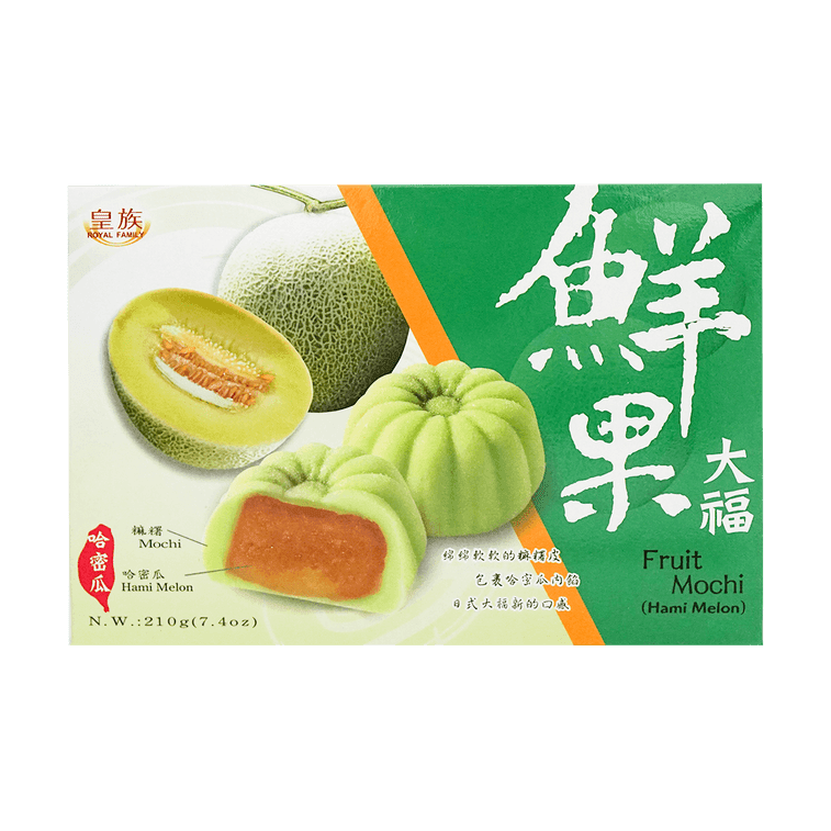 ROYAL FAMILY Fruit Mochi Hami Melon 210g - A&E Foodstore