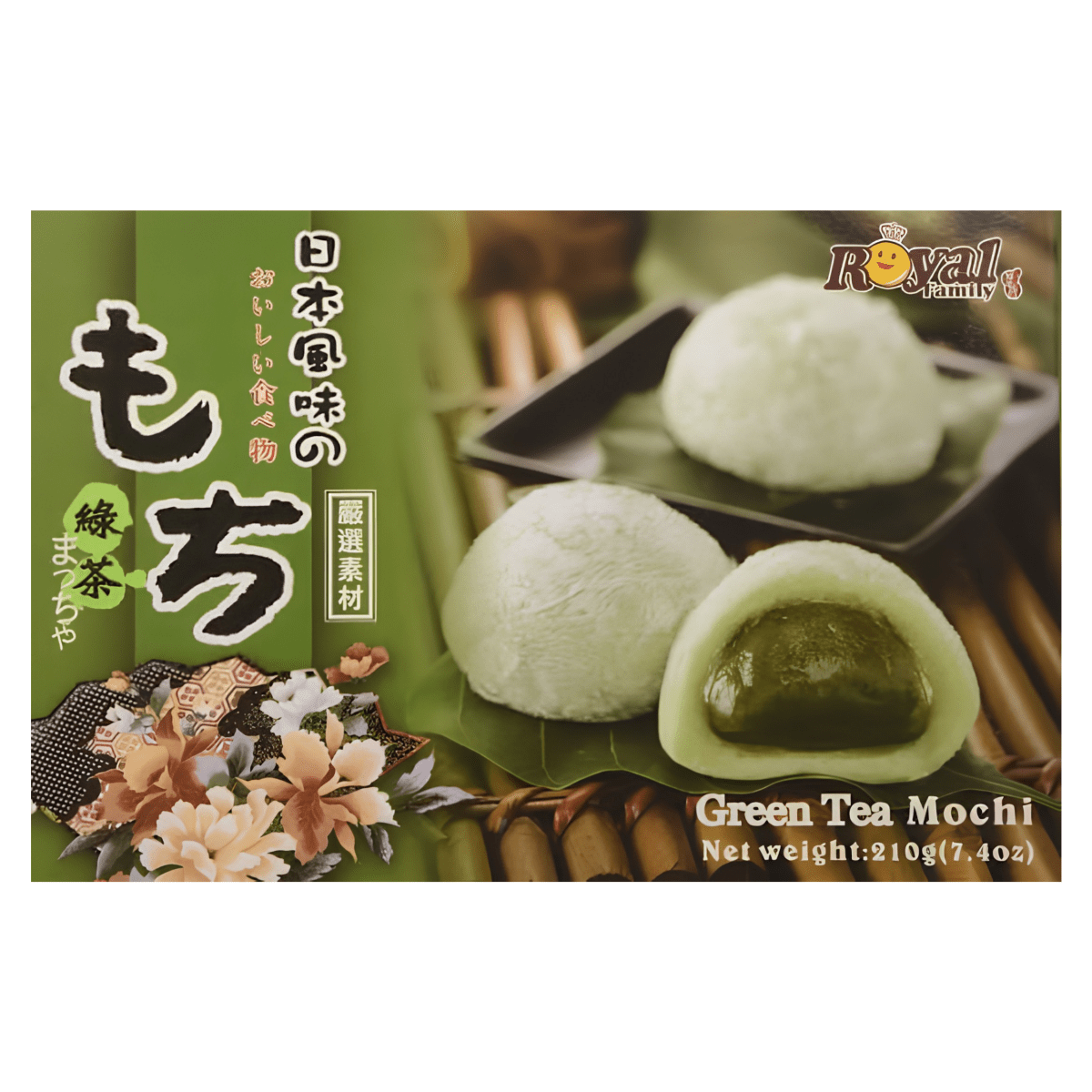 Royal Family Japanese Green Tea Mochi 210g - A&E Foodstore