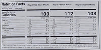 Royal Family Japanese Rice Cake Mochi Mixed (Red Bean, Peanut, Sesame) 15.9 oz - A&E Foodstore