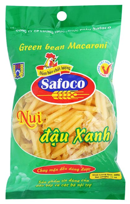Safoco Green Bean Macaroni (300g) - A&E Foodstore