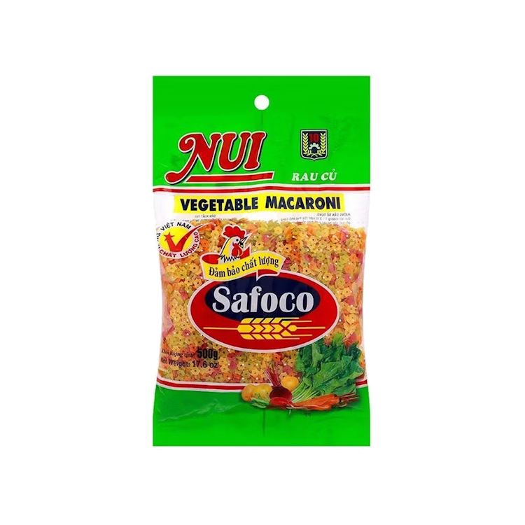 Safoco Vegetable Macaroni 500 g - A&E Foodstore