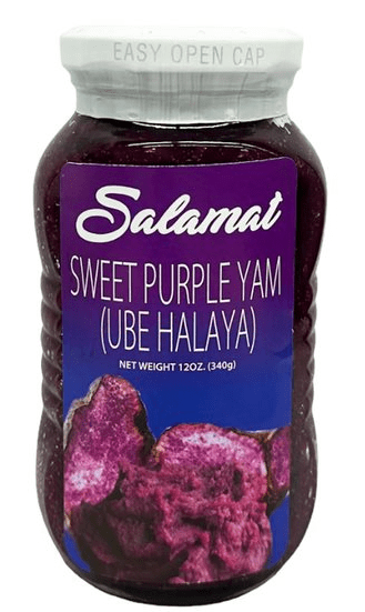 Salamat Sweet Purple Yam - Ube Halaya 12oz - A&E Foodstore