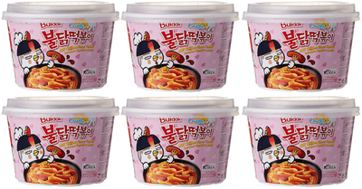 Samyang Buldak Carbo Hot Chicken Flavour Topokki Bowl - A&E Foodstore