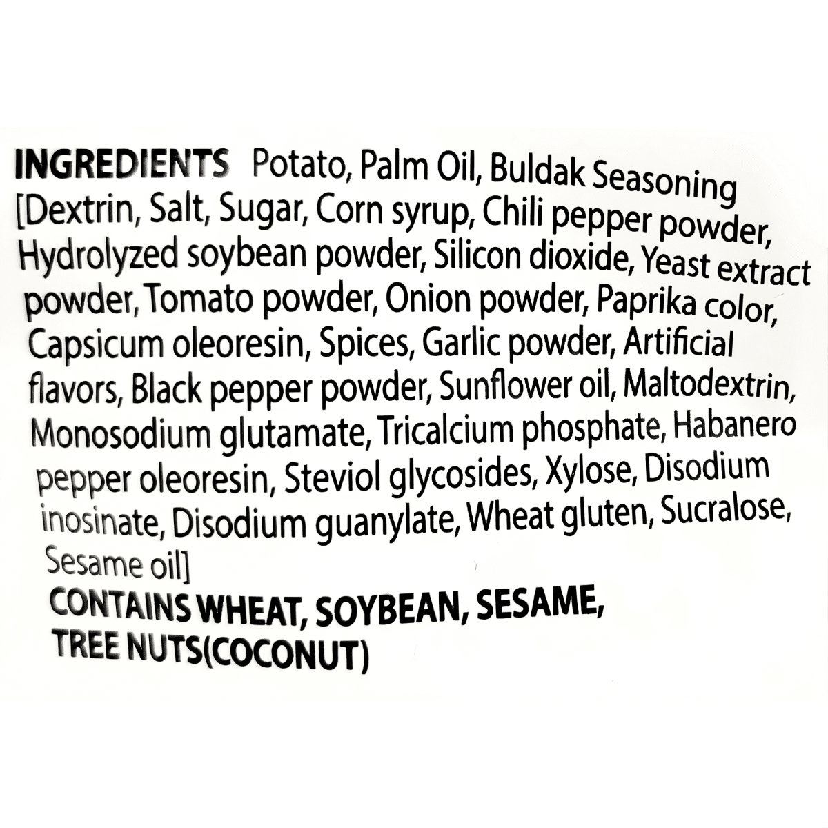 [SAMYANG] Buldak Original Potato Chips - 4.23oz - A&E Foodstore