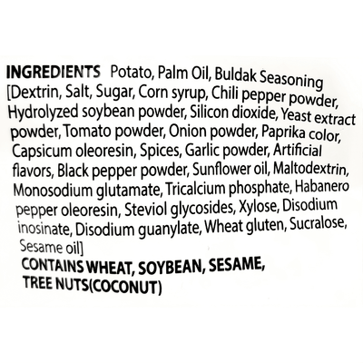 [SAMYANG] Buldak Original Potato Chips - 4.23oz - A&E Foodstore