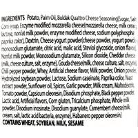 [SAMYANG] Buldak Potato Chips Quattro Cheese - 4.23oz - A&E Foodstore