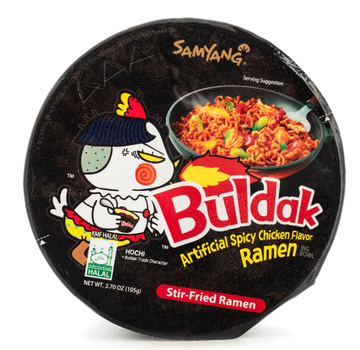 Samyang Buldak Ramen Bowl, Hot Chicken Flavor - A&E Foodstore