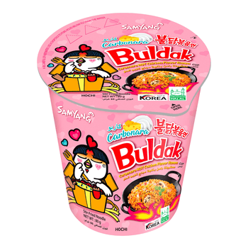 Samyang Buldak Ramen Carbonara Hot Chicken Flavor (cup) - A&E Foodstore
