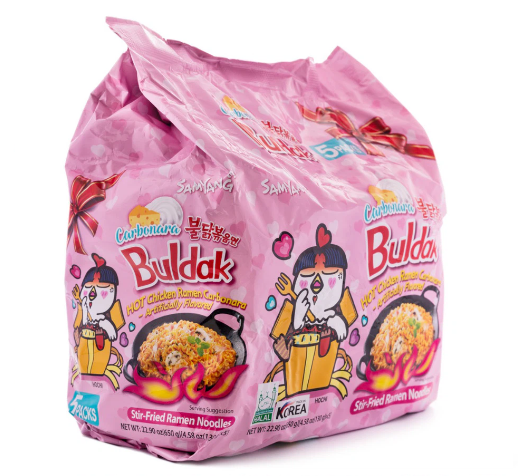 Samyang Buldak Ramen Carbonara Hot Chicken Flavor - A&E Foodstore
