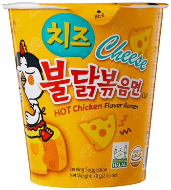 Samyang Buldak Ramen, Cheese Hot Chicken Flavor - A&E Foodstore