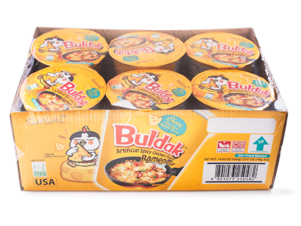 Samyang Buldak Ramen, Cheese Hot Chicken Flavor - A&E Foodstore