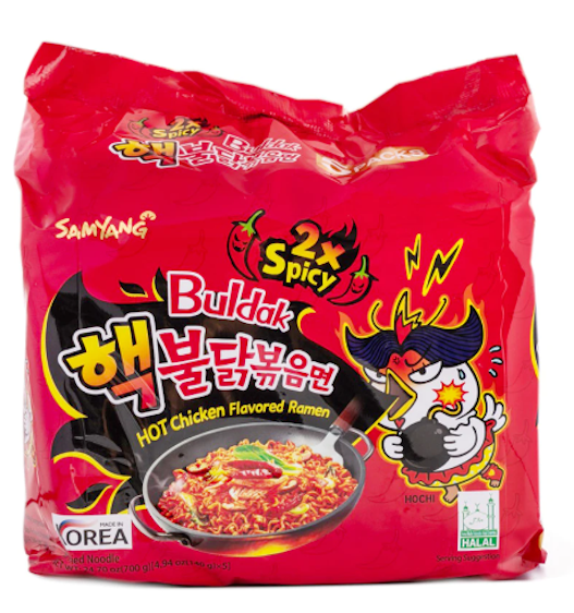 Samyang Buldak Ramen, Hot Chicken Flavor, 2x Spicy - A&E Foodstore
