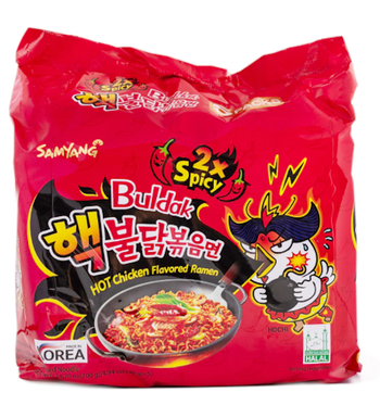 Samyang Buldak Ramen, Hot Chicken Flavor, 2x Spicy - A&E Foodstore