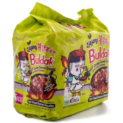 Samyang Buldak Ramen, Hot Chicken Jjajang Flavor - A&E Foodstore