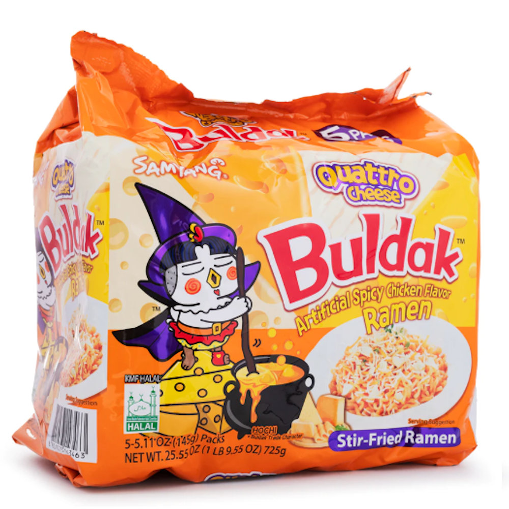 Samyang Buldak Ramen Hot Chicken Quattro Cheese Flavor - A&E Foodstore