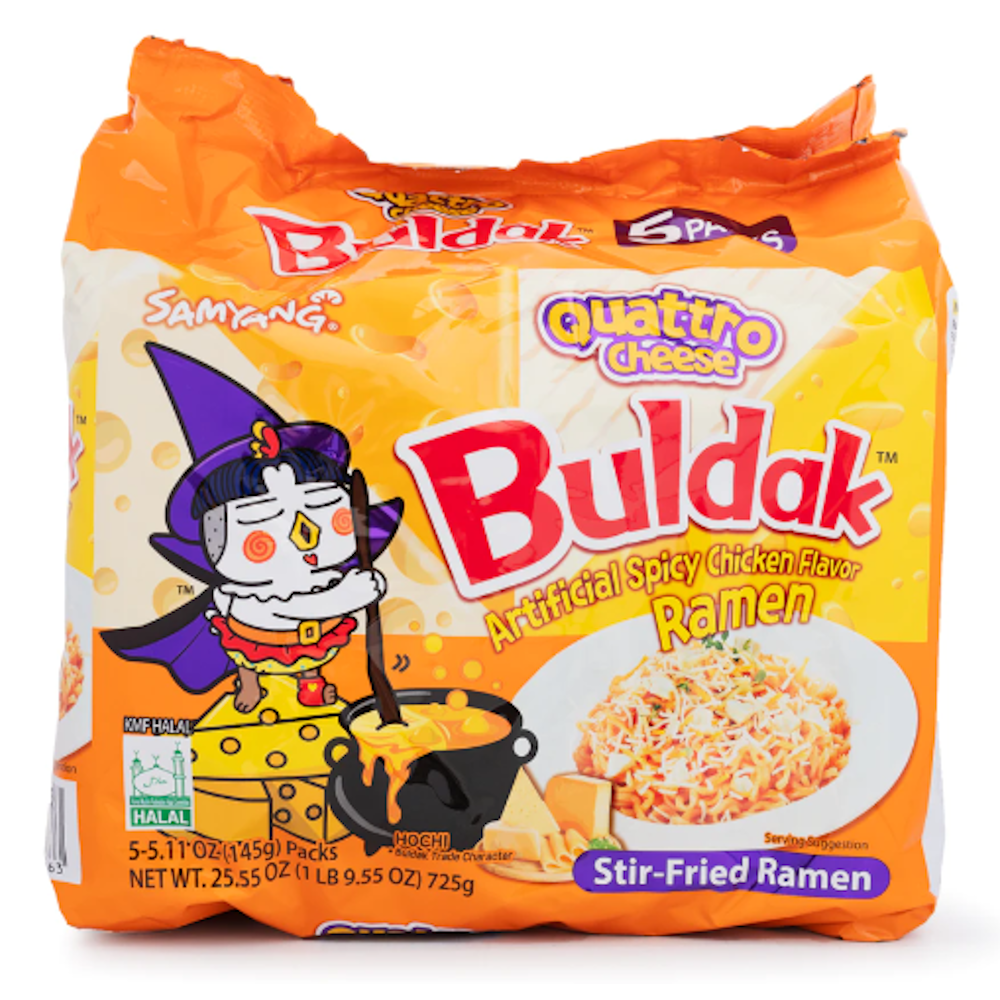 Samyang Buldak Ramen Hot Chicken Quattro Cheese Flavor - A&E Foodstore
