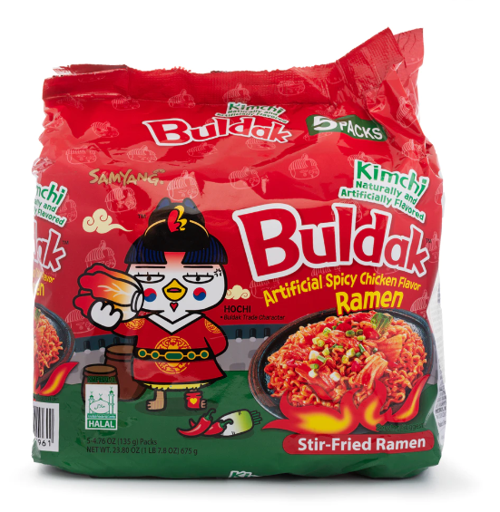 Samyang Buldak Ramen, Kimchi Hot Chicken Flavor - A&E Foodstore