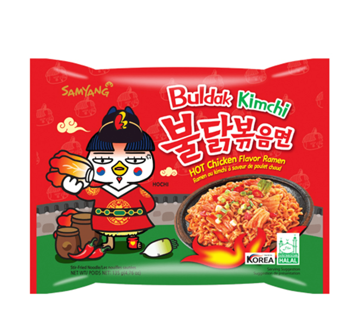 Samyang Buldak Ramen, Kimchi Hot Chicken Flavor - A&E Foodstore