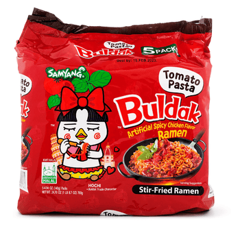 Samyang Buldak Ramen, Tomato Pasta Hot Chicken Flavor - A&E Foodstore