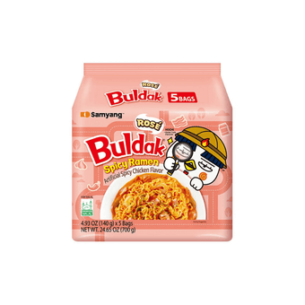 [Samyang] Buldak Rose Ramen Bags - 24.65 oz