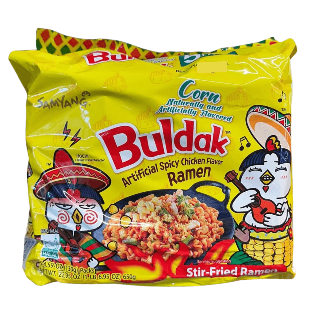Samyang Buldak Spicy Corn 22.95oz - A&E Foodstore