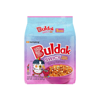 [Samyang] Buldak Swicy Ramen Bags - 650g