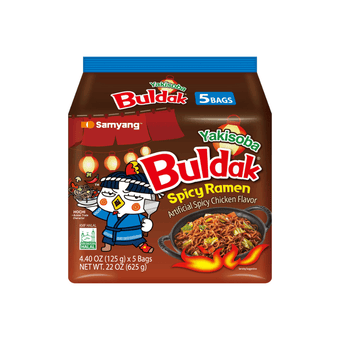 [Samyang] Buldak Yakisoba Spicy Bags - 22 oz