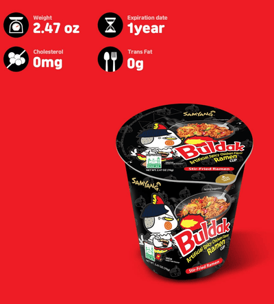 Samyang Hot Chicken Ramen Cup Noodle - A&E Foodstore