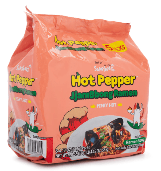 Samyang Hot Pepper Jjambbong Ramen - A&E Foodstore