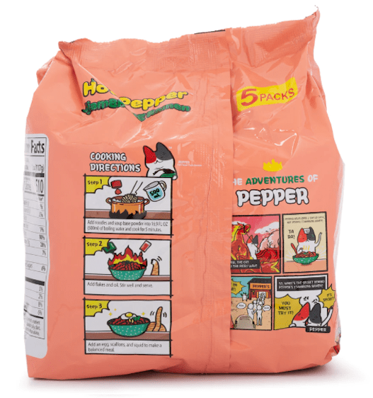 Samyang Hot Pepper Jjambbong Ramen - A&E Foodstore