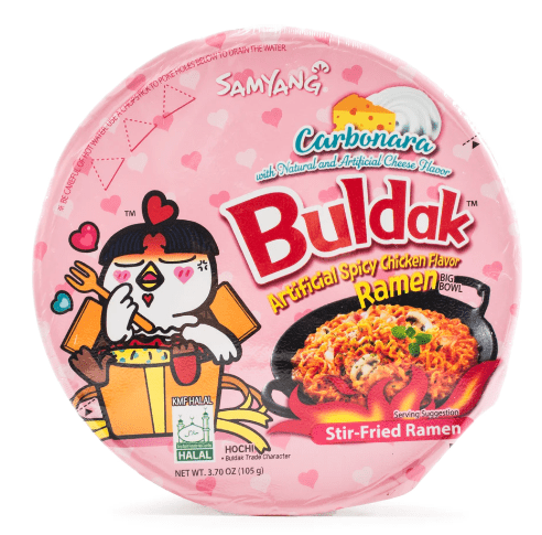 SAMYANG Samyang Buldak Carbo Ramen Bowl, Hot Chicken Flavor - A&E Foodstore