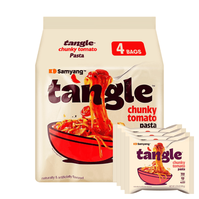 [SAMYANG] Tangle Chunky Tomato Pasta - 4 x 105 g - A&E Foodstore
